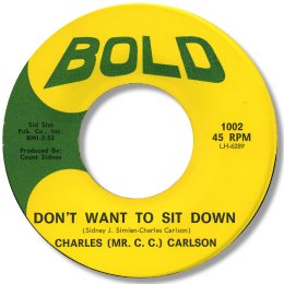 Don't want to sit down - BOLD 1002