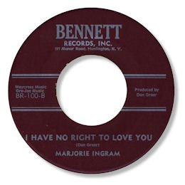 I have no right to love you - BENNETT 100