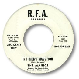 If I Didn't have you - RFA 100