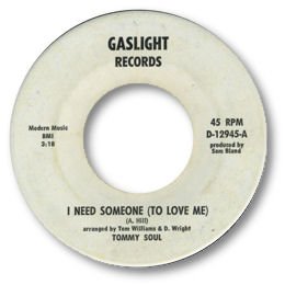I need someone (to love me) - GASLIGHT 12945