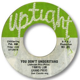 You don't understand - UPTIGHT 201