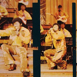 Percy Sledge on stage in South Africa