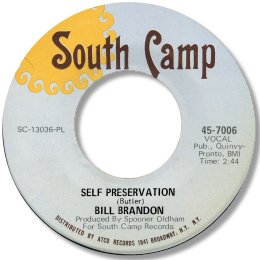 Self preservation - SOUTH CAMP 7006