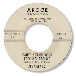 Can't stand your fooling around - AROCK 1001