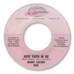 Have faith in me - ST LAWRENCE 1008