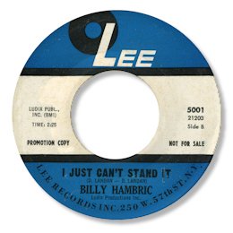 I just can't stand it - LEE 5001