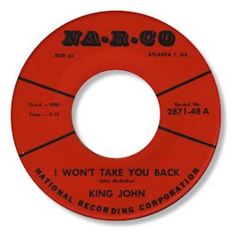 I won't take you back - NA-R-CO 2871