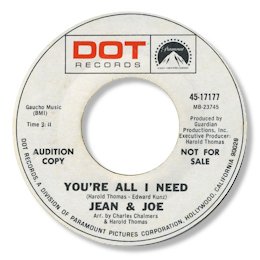 You're all I need - DOT 17177