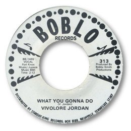 What you gonna do - BOBLO 313