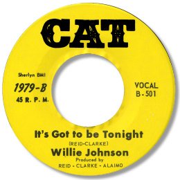 It's got to be tonight - CAT 501