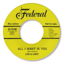 All I want is you - FEDERAL 12548